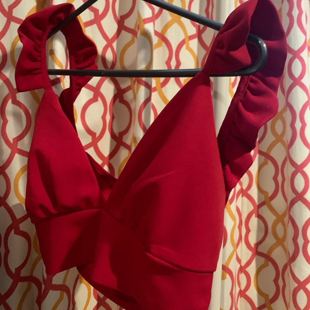 Bright Red Top